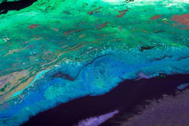 Geleneksel Osmanlı Türk mermer sanat modelleri soyut renkli arkaplan olarak