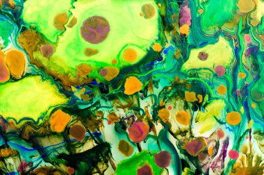 Geleneksel Osmanlı Türk mermer sanat modelleri soyut renkli arkaplan olarak