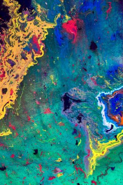 Geleneksel Osmanlı Türk mermer sanat modelleri soyut renkli arkaplan olarak