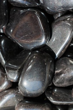 Mineral kaya kadar parlak metalik gri eskitme hematit değerli taş