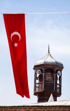 Müslüman camii dini, İslam dini, turizm ve seyahat kavramları minaresi