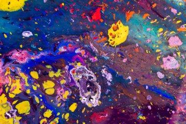 Geleneksel Osmanlı Türk mermer sanat modelleri soyut renkli arkaplan olarak