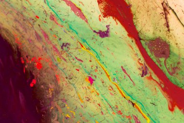 Geleneksel Osmanlı Türk mermer sanat modelleri soyut renkli arkaplan olarak