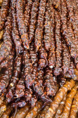 Türk stili meyve hamuru atıştırmalık olarak kurutuldu