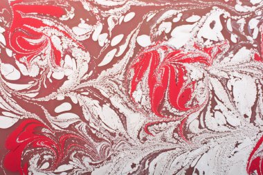 Soyut boyalı yaratıcı ebru sanat arka planı. Mermer desenli çiçek desenleri