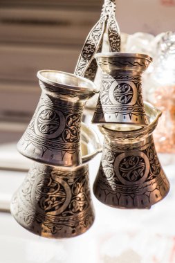 Geleneksel Türk kahve cezveleri