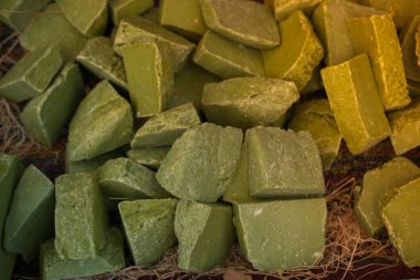 Saç ve vücut için çevre dostu sabun kalıpları