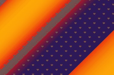 Yaratıcı soyut kalp desenli arkaplan dokusu