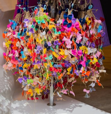 Renkli Yay ve konu şeritler koleksiyonu