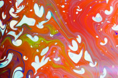 Geleneksel Osmanlı Türk mermer sanat modelleri soyut renkli arkaplan olarak