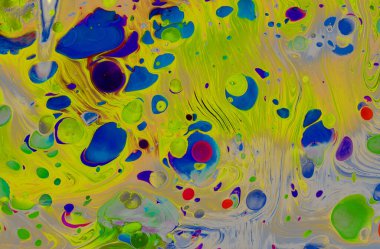 Geleneksel Osmanlı Türk mermer sanat modelleri soyut renkli arkaplan olarak