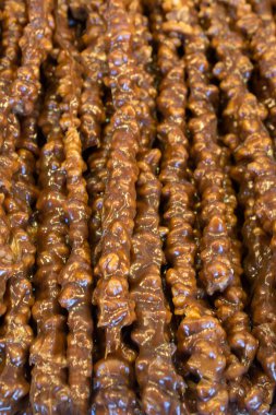 Türk stili meyve hamuru atıştırmalık olarak kurutuldu