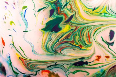 Geleneksel Osmanlı Türk mermer sanat modelleri soyut renkli arkaplan olarak