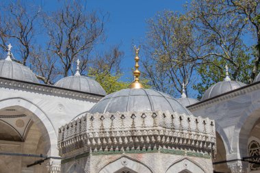 İstanbul, Türkiye 'de Osmanlı mimarisinde kubbenin dış görünümü