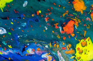 Geleneksel Osmanlı Türk mermer sanat modelleri soyut renkli arkaplan olarak