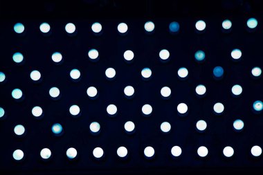 Belli bir tipte Noel ışıkları ve parti ışıkları.