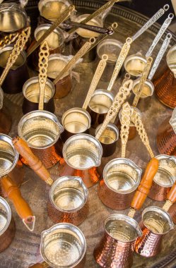 Geleneksel Türk kahve cezveleri