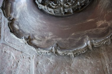 Metal yüzey bir arkaplan dokusu deseni olarak