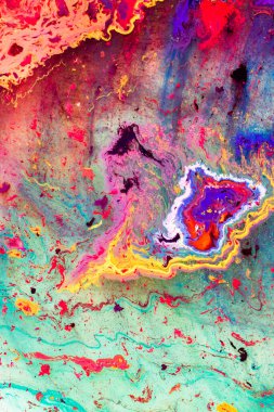 Geleneksel Osmanlı Türk mermer sanat modelleri soyut renkli arkaplan olarak