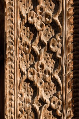 Tahtadaki geometrik desenler Osmanlı sanatı