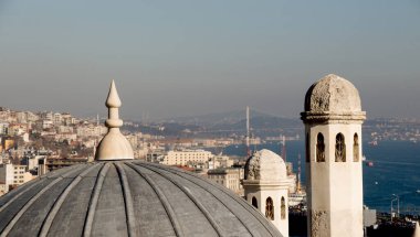 İstanbul, Türkiye 'de Osmanlı mimarisinde kubbenin dış görünümü