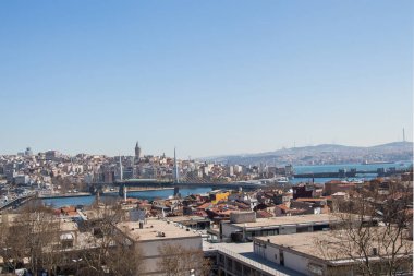 İstanbul Altın Boynuzu 'ndan bir manzara