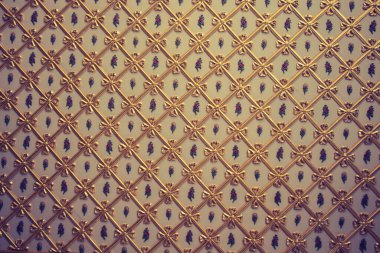 Geometrik desenli Osmanlı Türk sanatı