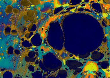 Geleneksel Osmanlı Türk mermer sanat modelleri soyut renkli arkaplan olarak