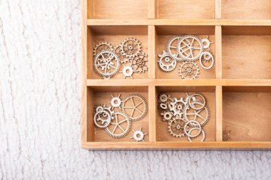 Çarklar mekanizma konseptidir.