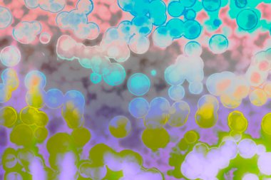 Bakteri hücresinin şekli: cocci, bacilli, spirilla bakteri arka planı