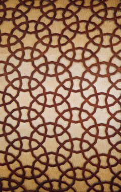 Osmanlı zamanının çiçek desenli örneği