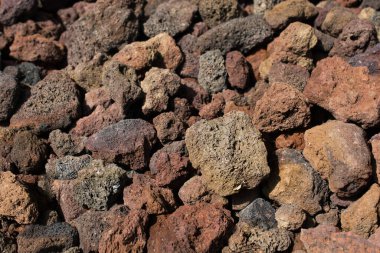 Arka plan oluşur dolu küçük taş