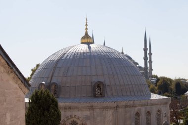 İstanbul, Türkiye 'de Osmanlı mimarisinde kubbenin dış görünümü