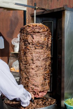 Geleneksel Türk Donör Kebabı direkte