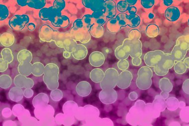 Bakteri hücresinin şekli: cocci, bacilli, spirilla bakteri arka planı