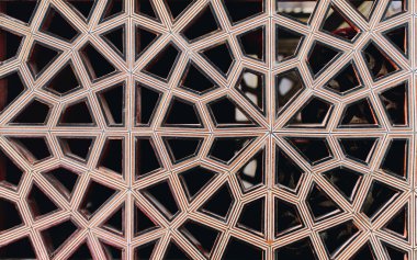 Geometrik desenli Osmanlı Türk sanatı