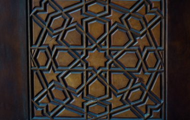 Geometrik desenli Osmanlı Türk sanatı
