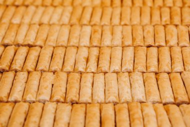 İstanbul 'dan geleneksel Türk tatlıları Baklava