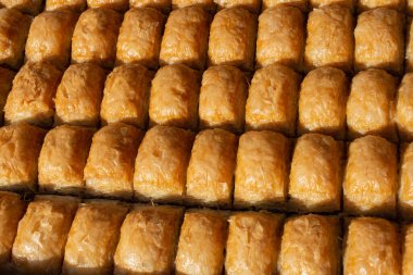 İstanbul 'dan geleneksel Türk tatlıları Baklava