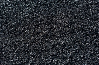 Taş asfalt dokusu arka plan siyah granit çakıl
