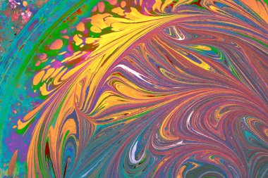 Kumaş, tasarım arkaplan dokusu için soyut yaratıcı mermer desen