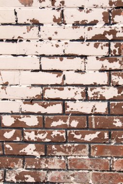 Arka plan olarak eski grunge tuğla duvar