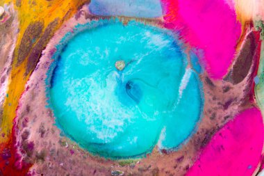 Geleneksel Osmanlı Türk mermer sanat modelleri soyut renkli arkaplan olarak