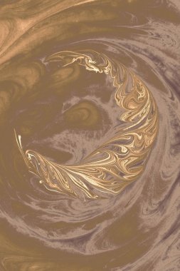 Ebru mermer el yapımı sanat, geleneksel Ebru tekniği. mermer sıvı mürekkep sanatının soyut arkaplanı