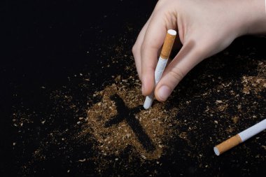 Dünya Tütüne Hayır Günü posteri sigara içilmez diyor.