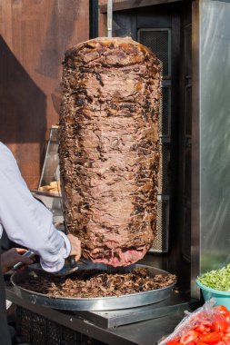 Geleneksel Türk Donör Kebabı direkte