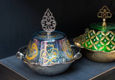 Osmanlı Türk antika mutfak gereçleri tabağı