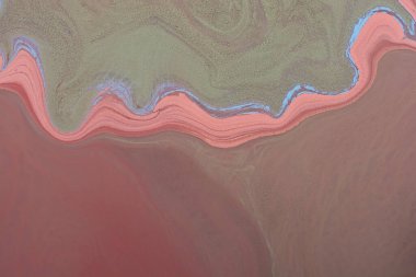 Akriliğin soyut arka planı. Renkli boya çözünür