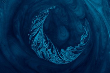 Ebru mermer el yapımı sanat, geleneksel Ebru tekniği. mermer sıvı mürekkep sanatının soyut arkaplanı