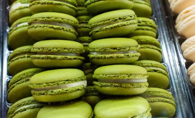 Fransız makarna kurabiyeleri. Şekerlemelerle dolu bir hayat.